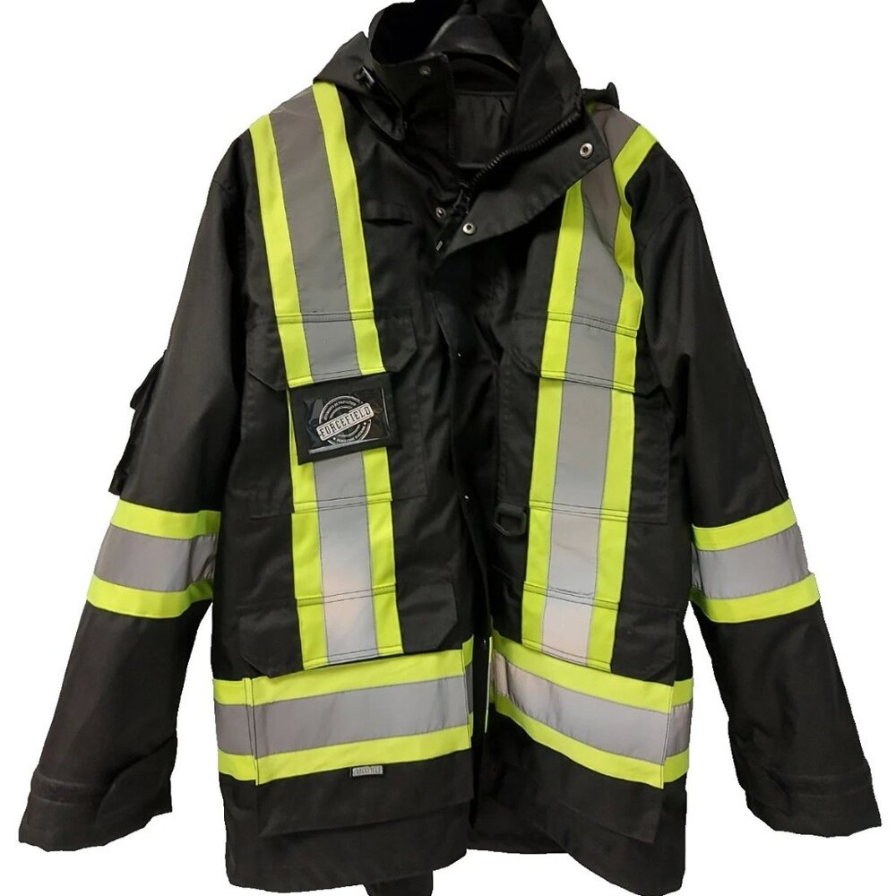 (N88677-1) Force Field 024-EN705BK 4 in 1 Winter Coat Sz: 2XL
